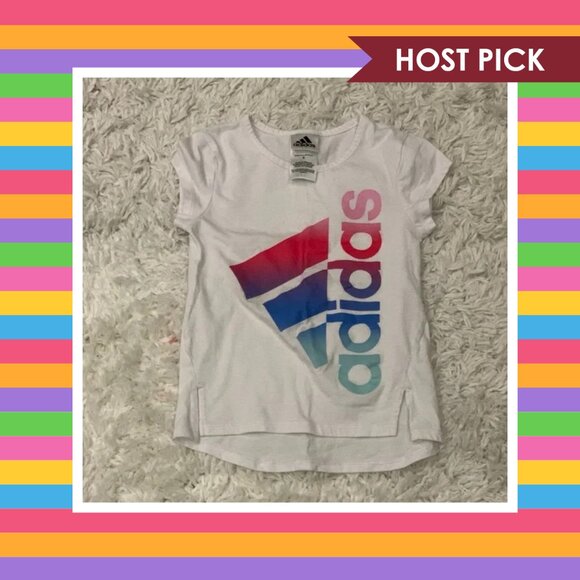 Adidas Multicolor Logo T-Shirt (6) - Picture 1 of 4